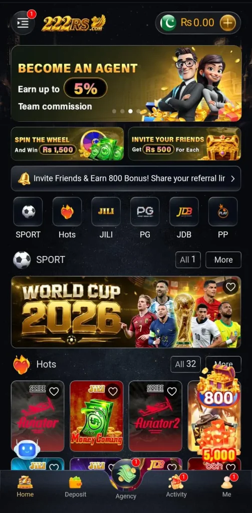 22RS Game opens exciting doors for entertainment and income in Pakistan. It combines fun features with reliable services that players truly appreciate.