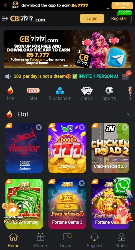 CB777 Game provides an exciting mix of entertainment and earning opportunities in a safe and user-friendly environment. With its variety of games.